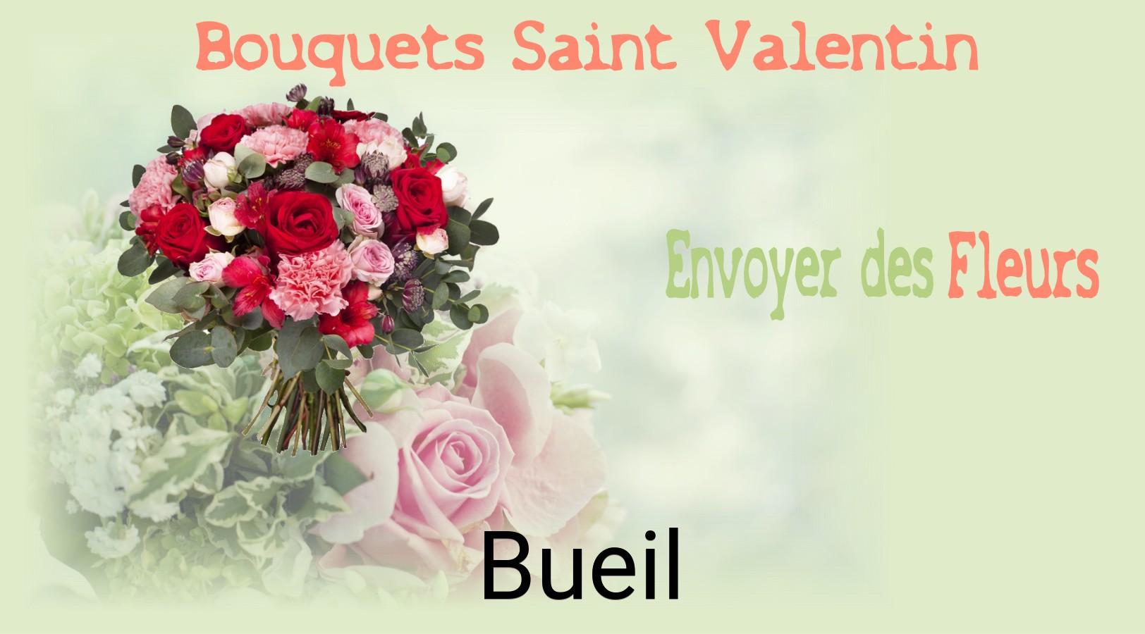 Roses de Saint-Valentin livrées à Bueil